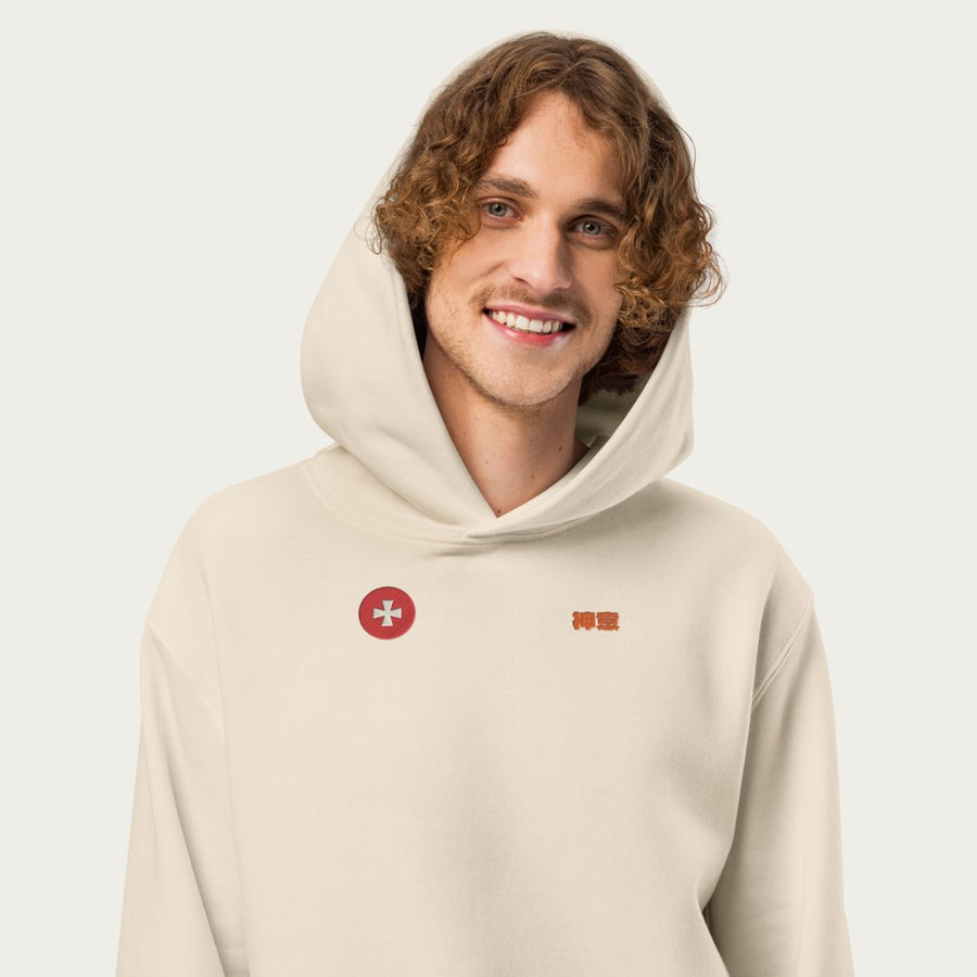 ORA Holy Wave Oversized Hoodie – Cream