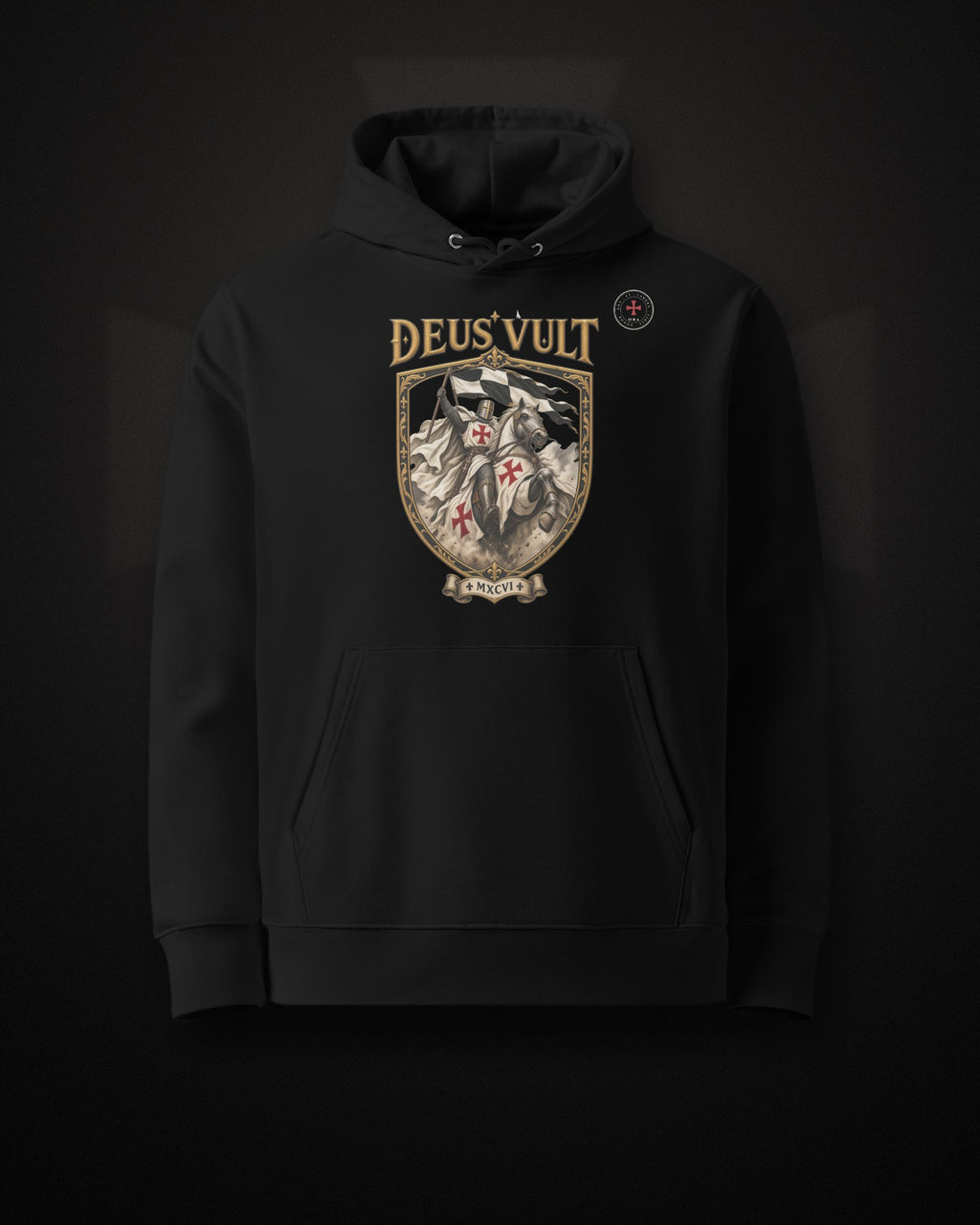 ORA Deus Vult Hoodie – front · Nox