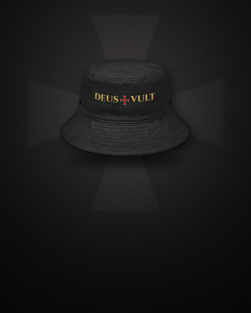 ORA Deus Vult Bucket Hat – front
