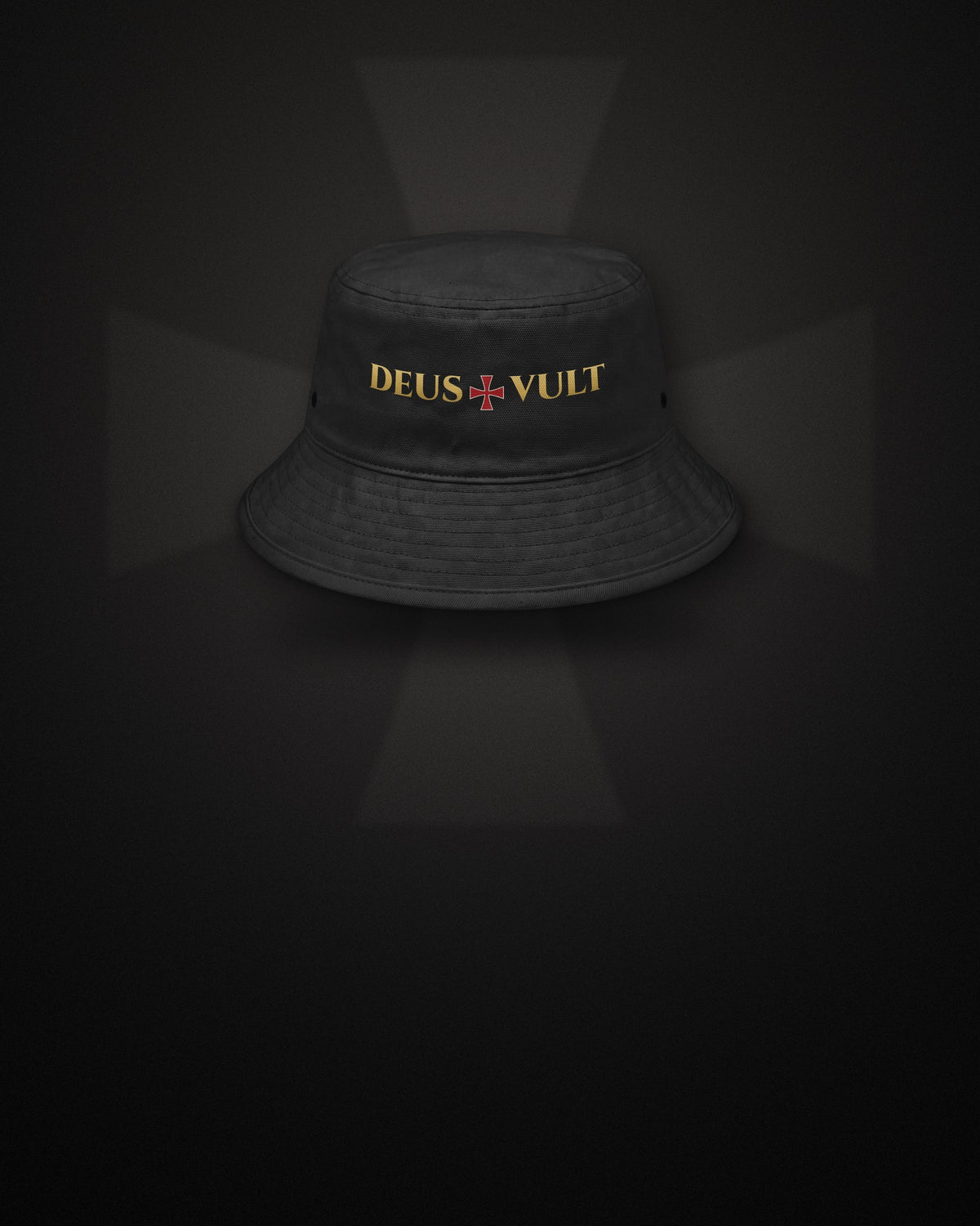 ORA Deus Vult Bucket Hat – front