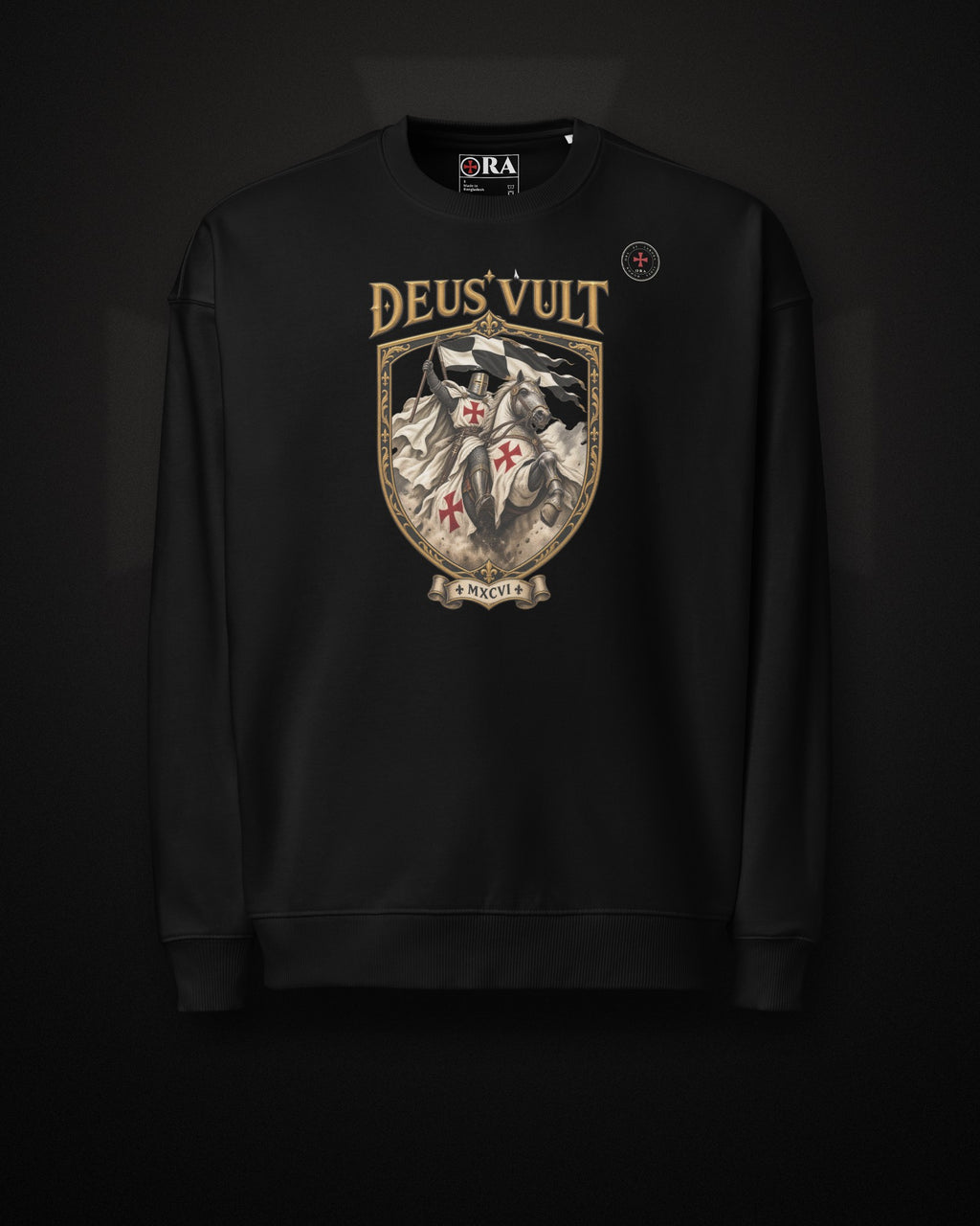 ORA Deus Vult Sweatshirt – front · Nox