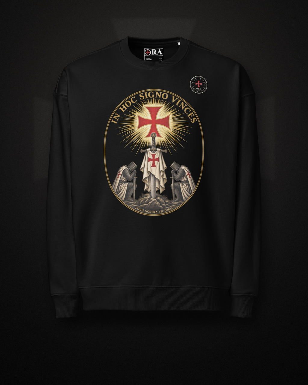 ORA In Hoc Signo Sweatshirt – front · Nox