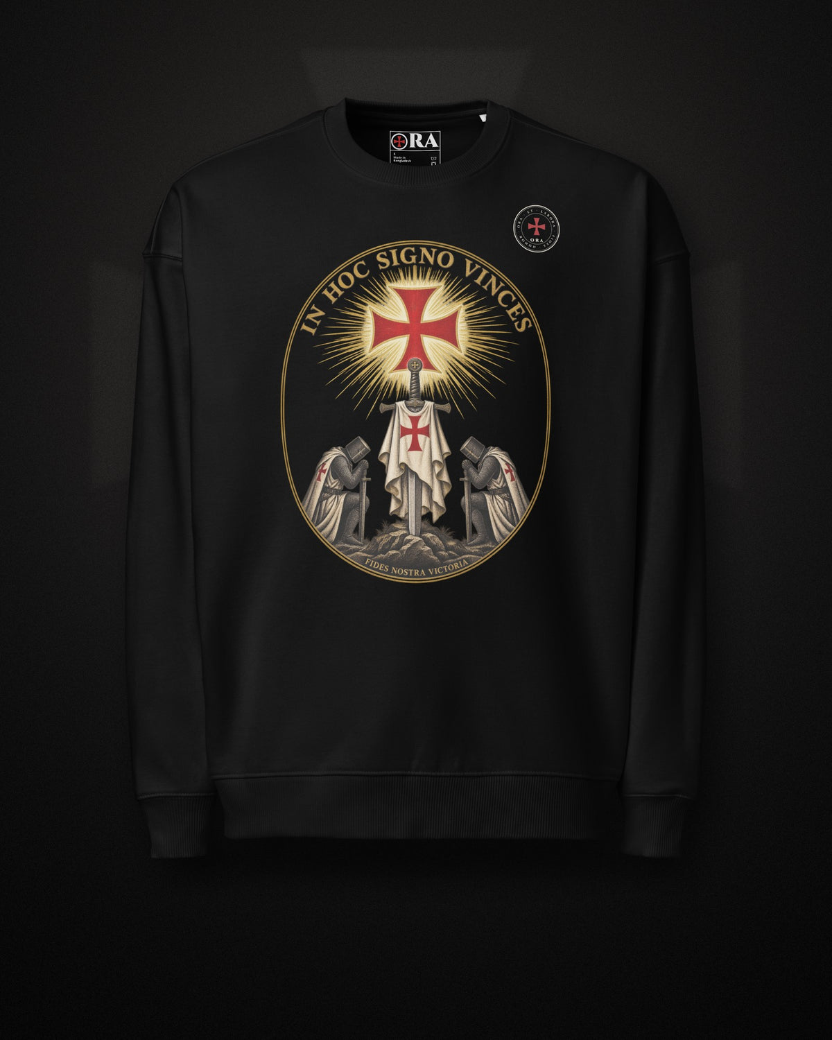ORA In Hoc Signo Sweatshirt – front · Nox