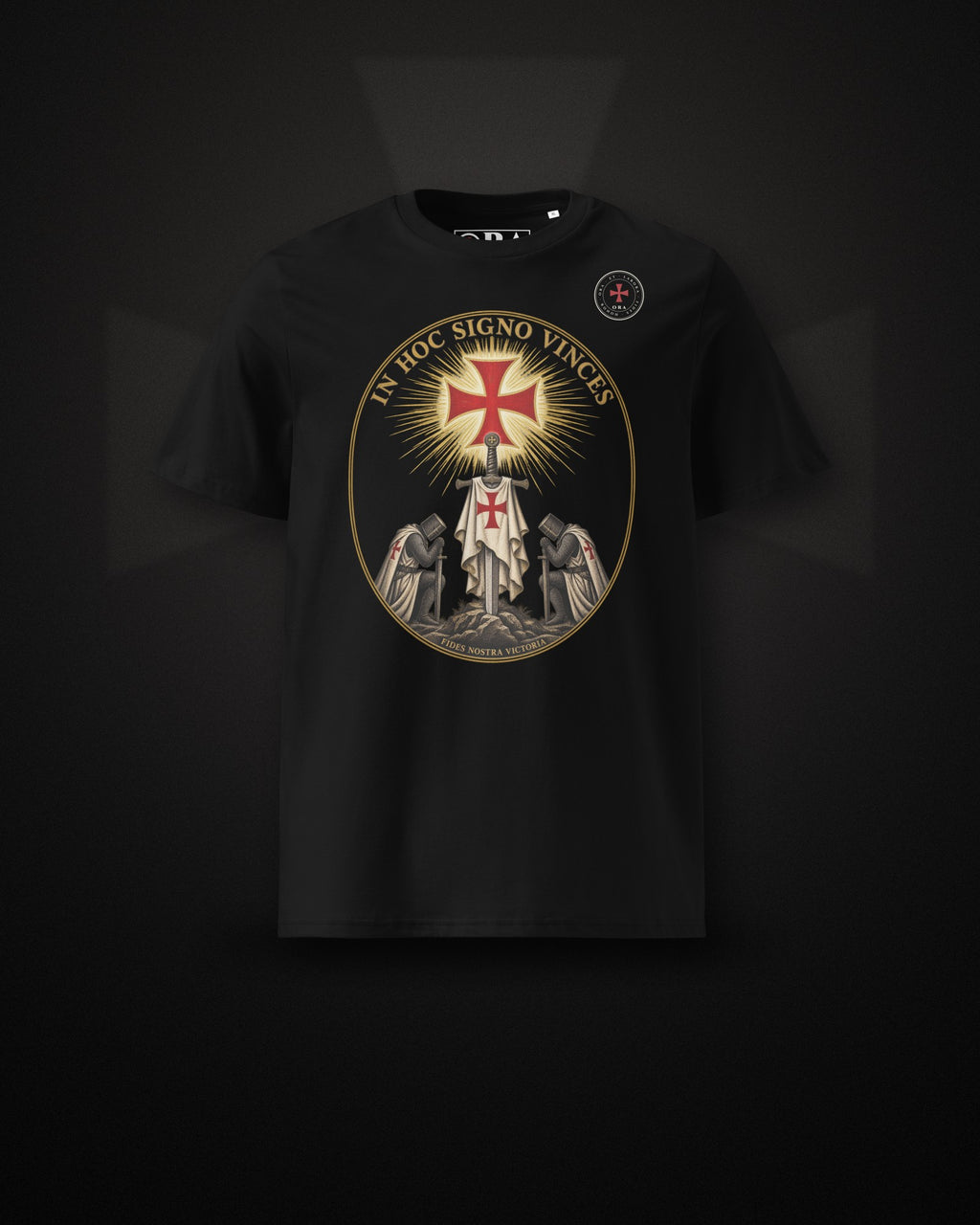 ORA In Hoc Signo T-Shirt – front · Nox