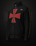 ORA Crux Divisa Track Jacket – front · Nox