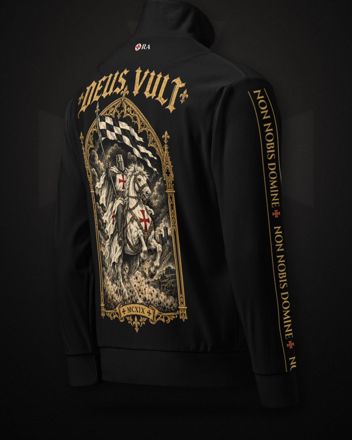 ORA Crux Divisa Track Jacket – back · Nox