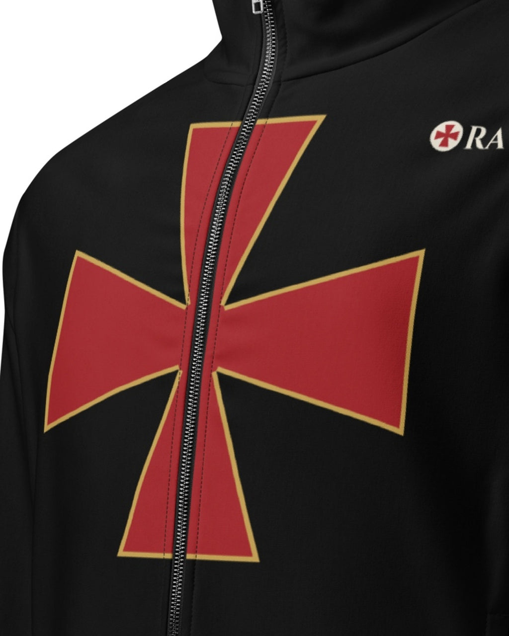 ORA Crux Divisa Track Jacket – detail · Nox