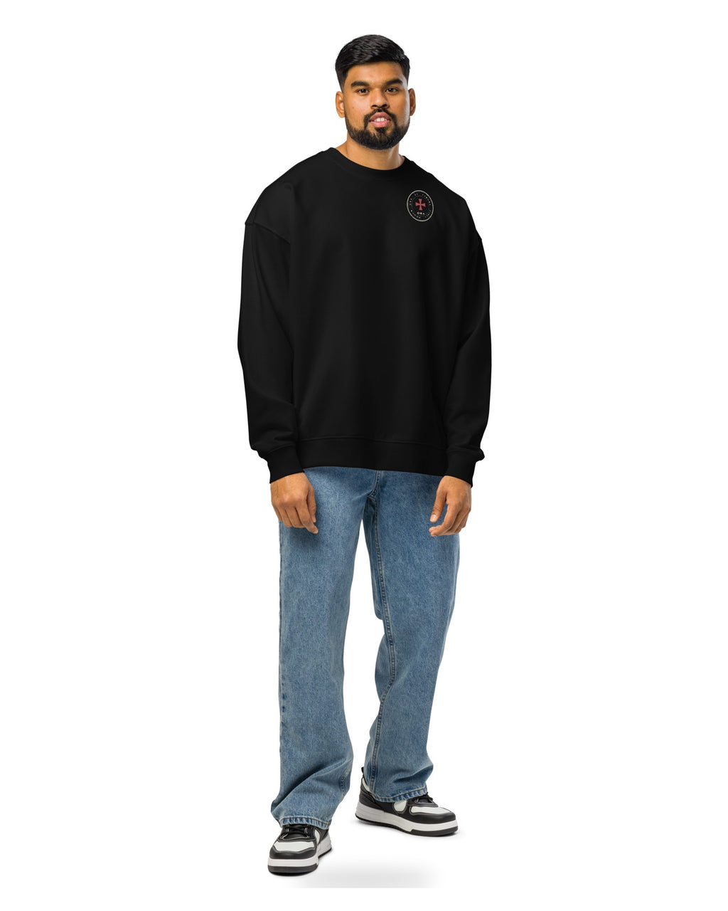 ORA Signum Sweatshirt – worn by model · Nox