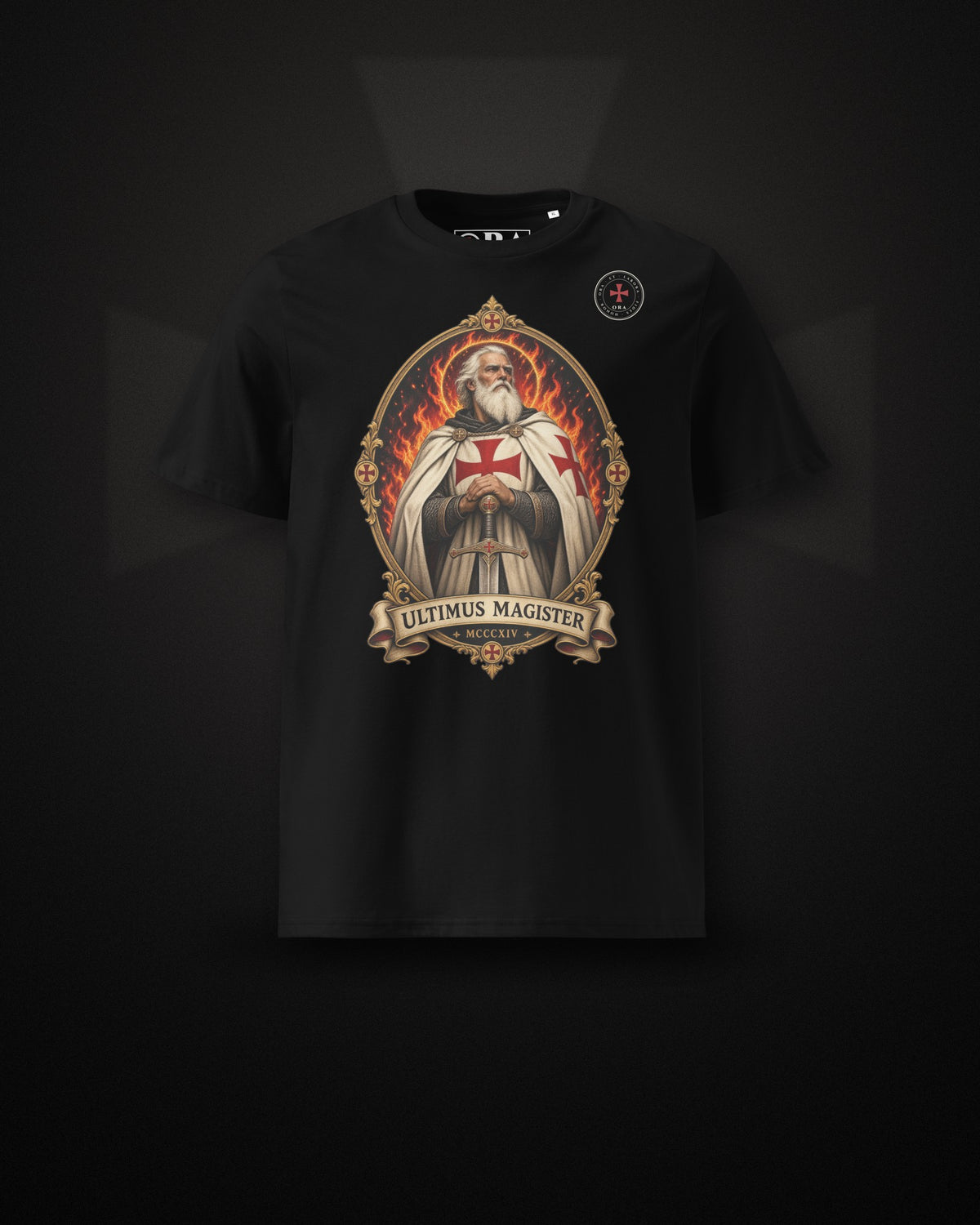 ORA Ultimus Magister T-Shirt – front · Nox