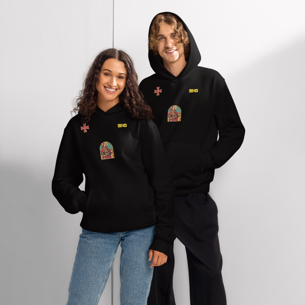 ORA Sacred Storm Oversized Hoodie Black – duo